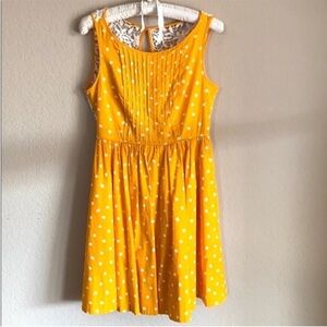 Moulinette Soeurs Polka dot dress crotchet back